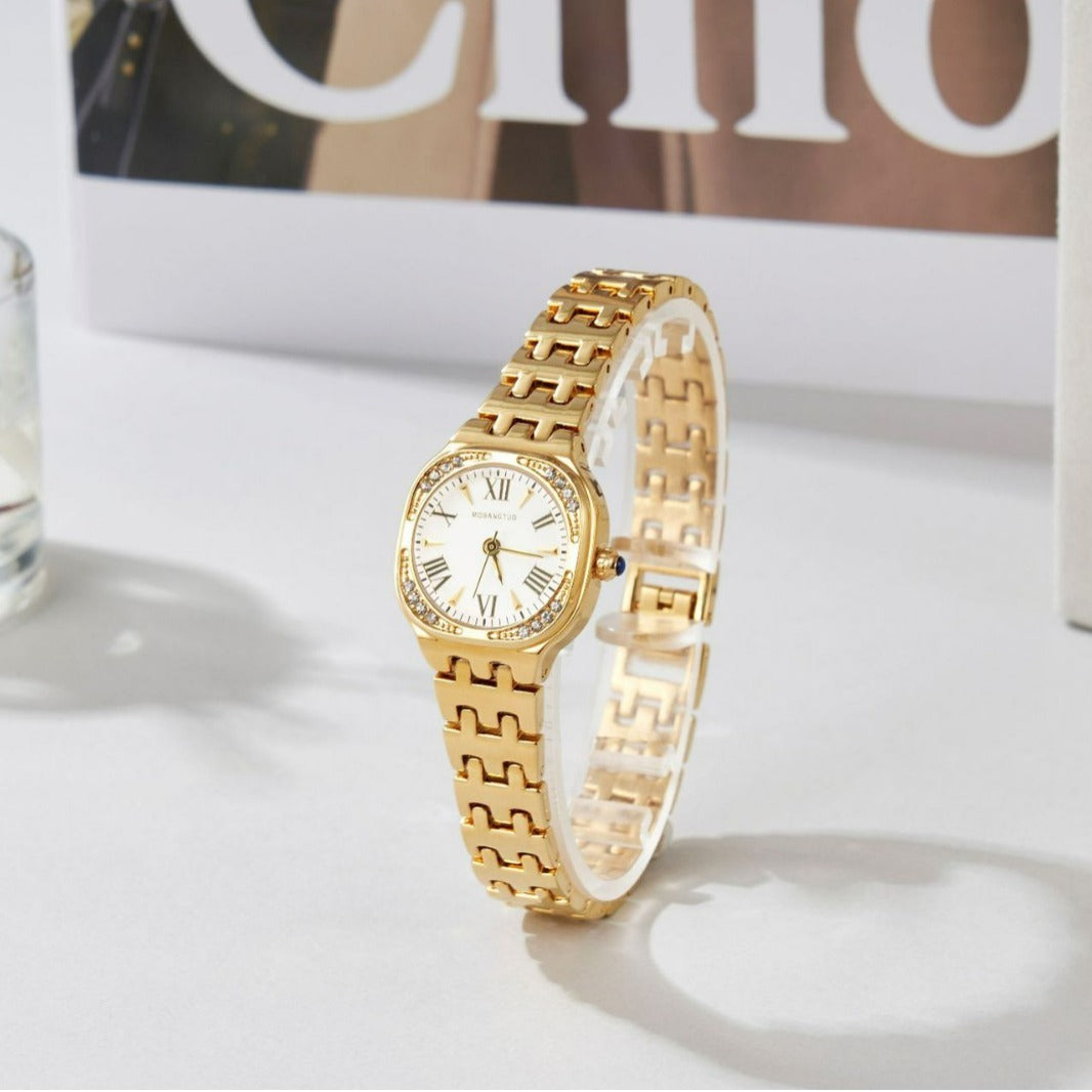 Fashion New Women's Square Stereo Watch